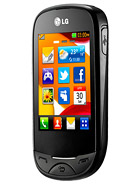 Best available price of LG T505 in Cna
