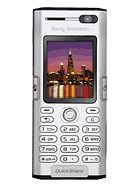 Best available price of Sony Ericsson K600 in Cna